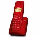 Telefefono Inalambro Digital Gigaset A120 Rojo